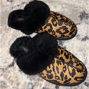 Cheetah Print Ugg Slippers